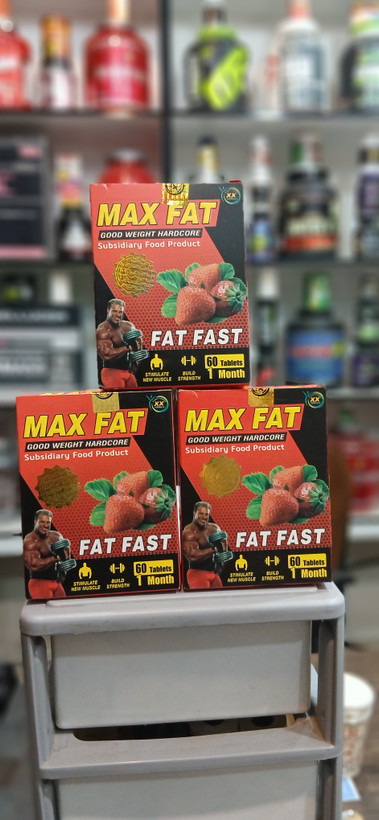 قرص افزایش وزن مکس فت (max fat) 60 عددی